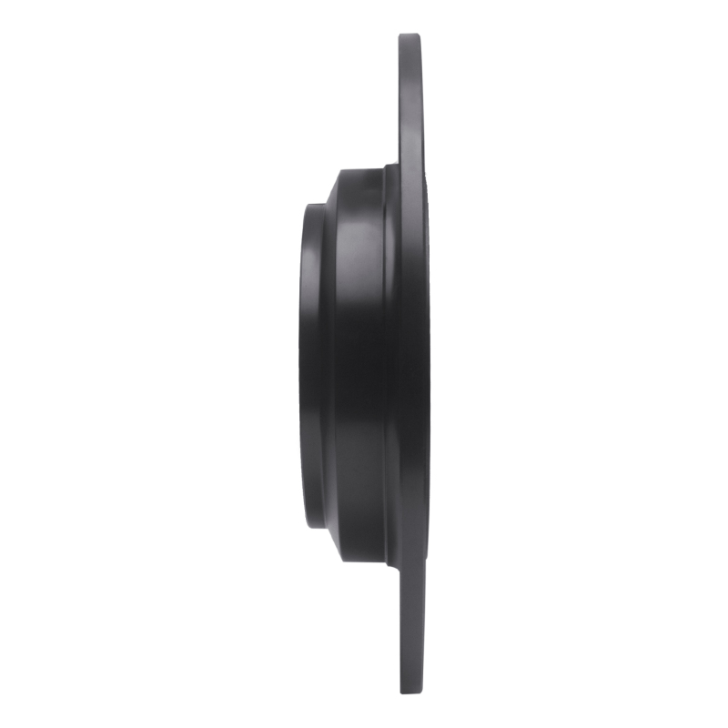 Acura TL Brake Rotor (1) - Rear Left - R1 Concepts - Drilled & Slotted - Black - `09-`14